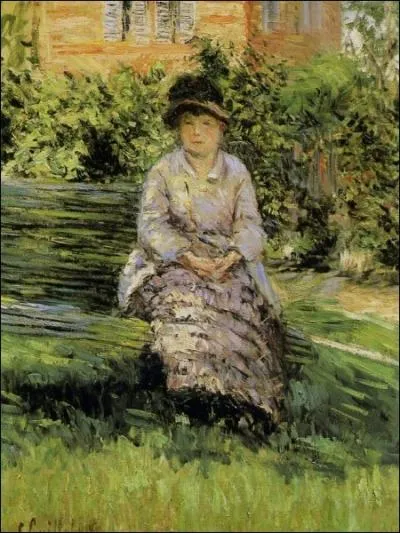 Est-ce Claude Monet qui a peint Madame Renoir dans le jardin ?