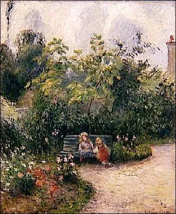Est-ce Monet qui a peint Un coin de jardin ?