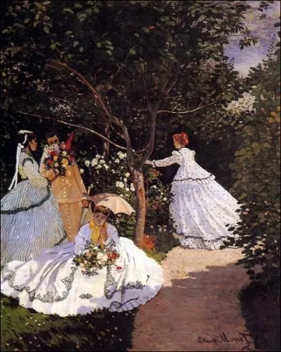 Est-ce Monet qui a peint Femmes au jardin ?