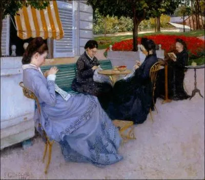 Est-ce Monet qui a peint Portraits  la campagne ?