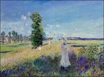 Est-ce Monet qui a peint La promenade ?