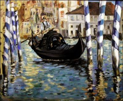 Est-ce Claude Monet qui a peint Le grand canal  Venise ?