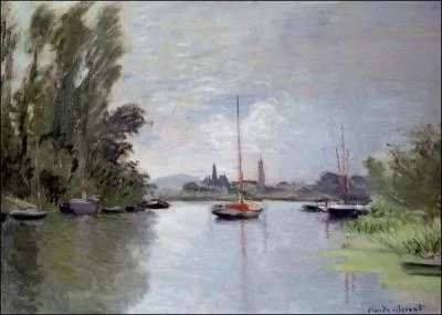 Est-ce Monet qui a peint Bras de Seine  Argenteuil ?