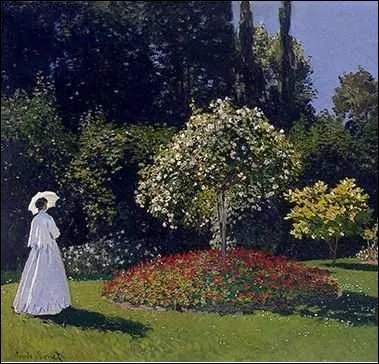 Qui a peint Femme au jardin ?