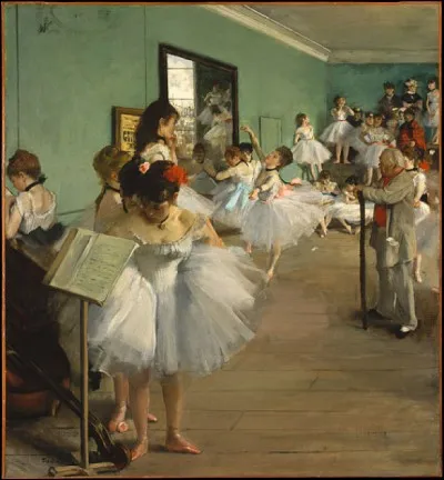 Quel nom porte cette toile d'Edgar Degas ?