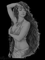 La musique de danse orientale...