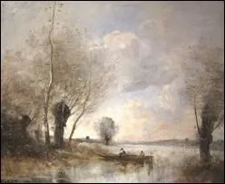 Qui a peint  La pche en barque auprs des saules  ?