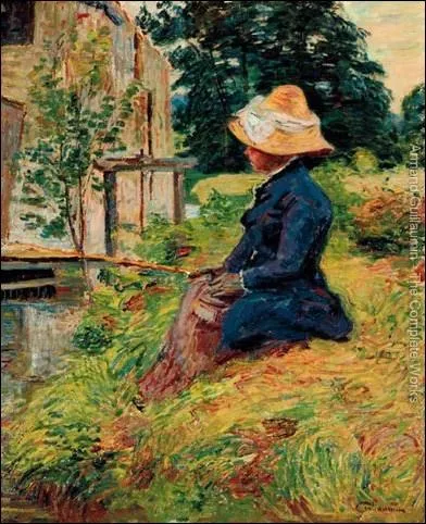 Qui a reprsent sa femme  la pche ?