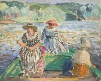 Qui a peint  La partie de pche  ?