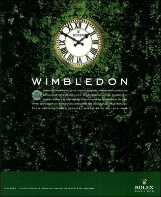 Je suis une clbre marque de montres prsente  Wimbledon. Quel est mon nom ?