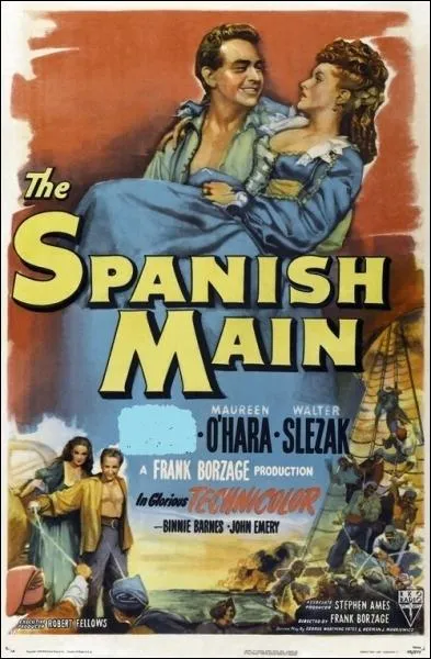 En 1945 toujours, qui donne cette fois la rplique  Maureen O'Hara dans le film Pavillon noir du ralisateur Frank Borzage ?