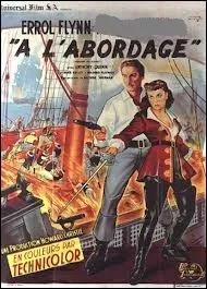En 1952, quelle actrice retrouve-t-on dans A l'abordage, avec Errol Flynn et Anthony Quinn ?