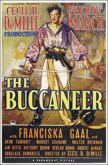 En 1938, quel film de Cecil B. DeMille s'inspire d'une histoire vraie : celle du Franais Laffitte, qui vcut  la Nouvelle Orlans de 1814  1820 ?