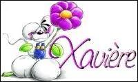 Et d'o provient le prnom Xavire ?