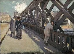 Quel peintre impressionniste a reprsent le pont de l'Europe ?