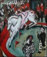 Qui a peint L'cuyre du cirque ?