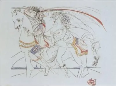 Qui a ralis la lithographie L'cuyre ?