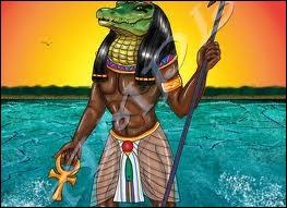 Ce dieu gyptien  tte de crocodile gardait les lacs et les cours d'eau. Bien que protecteur des pharaons, il tait parfois associ  leur ennemi, le dieu Seth :