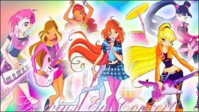 Combien de clips comprend le CD  Winx en concert  ?