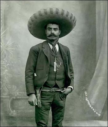 Acteur minent de la rvolution mexicaine de 1910. Quel tait le prnom de Zapata Salazar surnomm   El Caudillo   ?