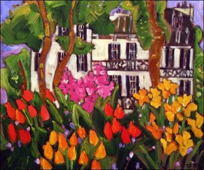 - où Paris (...) sa queue de paon après le lent hiver.