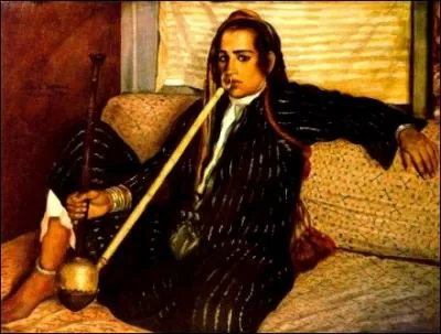 La fumeuse de haschisch, 1900