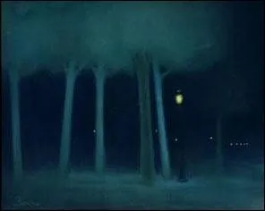 Le parc la nuit, 1892-95