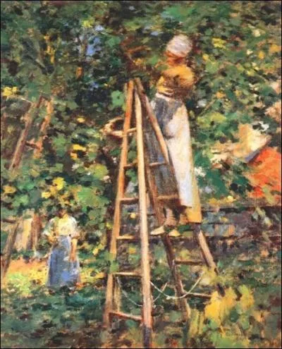 La cueillette des prunes, 1891