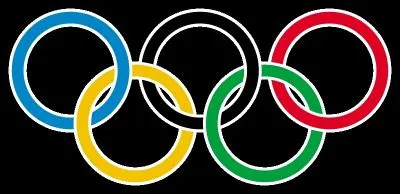 Aux Jeux Olympiques, de quelle couleur est le rond central d'une cible de tir  l'arc ?