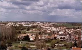 L'image reprsente la vue de Chantonnay. O est situ ce bourg ?