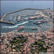 O situez-vous Port-Joinville sur cette image arienne ?