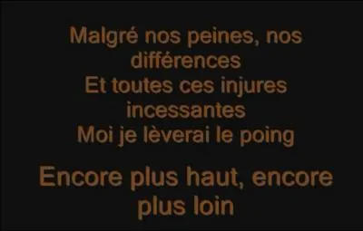 Qui est l'interprte de cette chanson ?