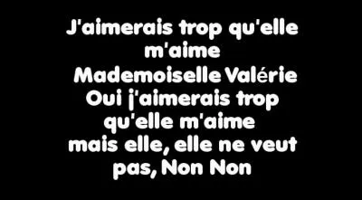 Qui chante cette chanson ?