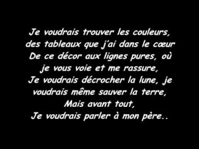 Qui est l'interprte de cette chanson ?