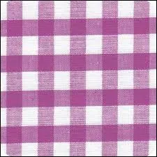 Ce tissu trs frais, port dans de nombreuses couleurs pastels ou vives, pour l'habillement ou la maison, est un imprim... ?