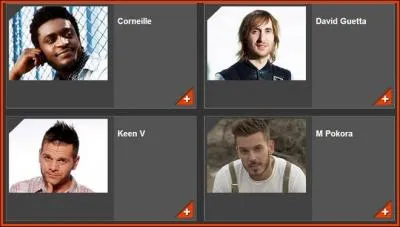 Qui a �t� �lu Artiste masculin francophone ?