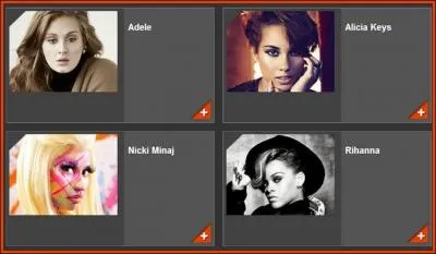 Qui a �t� �lue Artiste f�minine internationale ?