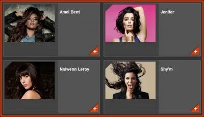 Qui a �t� �lue Artiste f�minine francophone ?