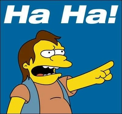 Comment s'appelle la brute qui tabasse Bart ?