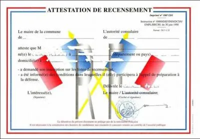 A quel ge doit-on se faire recenser en France ?