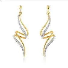 Quelle est la forme de sa boucle d'oreille ?