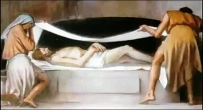 Le "fil de la Vierge" serait destiné à tisser le [...] de mort des miséreux.