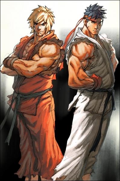 Capcom est connu pour deux sries en particulier et c'est le sujet de ce quiz. Commenons par Street Fighter ! Qui sont ces hommes ?