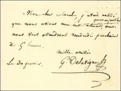 Germain de Lavigne est un auteur né en 1790 et décédé en 1868, il a écrit ce texte paru dans les "Français peints par eux-mêmes". Comptez les fautes dans la phrase qui précède.