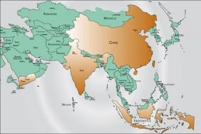 Quel est le pays le plus peupl de l'Asie ?