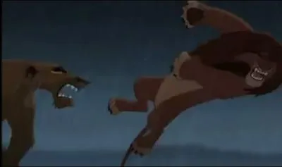 Combien de lionnes escortent Zira juste avant la scne prcdente ?