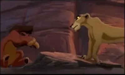 Kovu a-t-il dj sa cicatrice dans cette scne ?