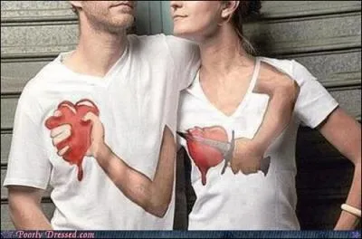 Voici des effets d'impressions sur T - shirt assez saisissants, parfaits peut-tre pour ?