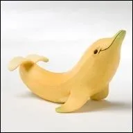 Cette ide est tellement russie et gniale que je ne rsiste pas  la prsenter. Ce gentil dauphin est ralis  partir de quel fruit ?