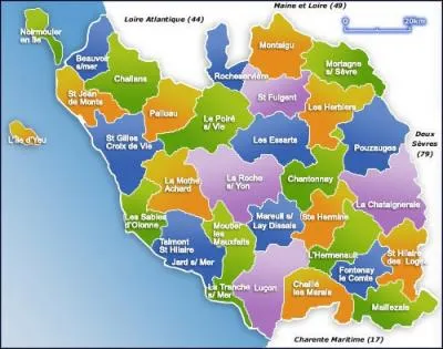 [Villes] Quelle est la prfecture de la Vende ? (une seule rponse vraie)